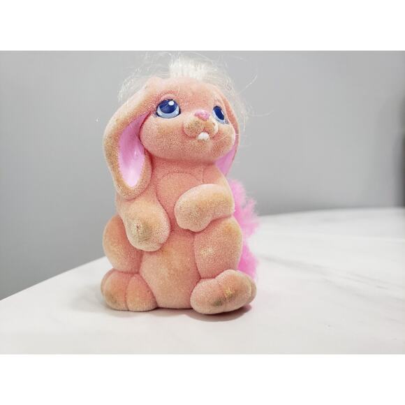 Vintage 1990 My Little Pony Li'l Litters Adorable Angora Bunny Rabbit Mommy MLP - Picture 5 of 5